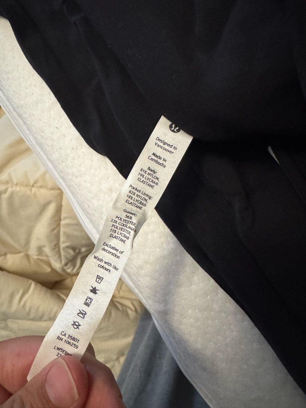 lululemon athletica Black High-Rise Boot Cut Yoga Pants - Picture 4 of 6